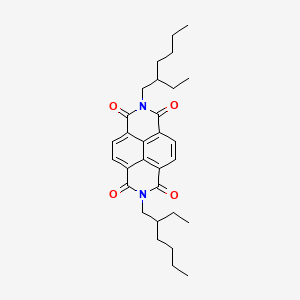molecular formula C30H38N2O4 B3159352 2,7-Bis(2-ethylhexyl)benzo[lmn][3,8]phenanthroline-1,3,6,8(2H,7H)-tetrone CAS No. 861402-48-4