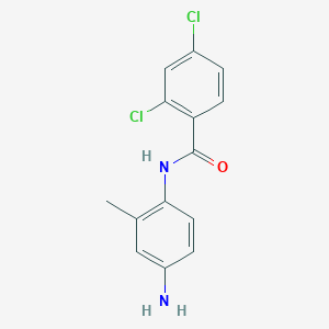 N-(4-amino-2-methylphenyl)-2,4-dichlorobenzamide