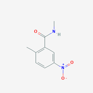 molecular formula C9H10N2O3 B3159480 2,N-Dimethyl-5-nitrobenzamide CAS No. 862470-06-2
