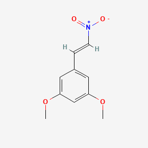 molecular formula C10H11NO4 B3159495 1,3-二甲氧基-5-(2-硝基乙烯基)苯 CAS No. 86255-43-8