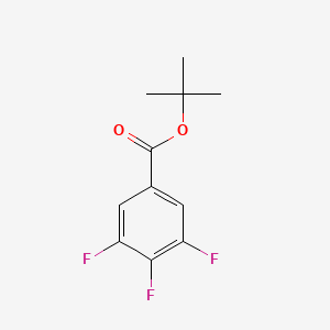 molecular formula C11H11F3O2 B3159643 3,4,5-三氟苯甲酸叔丁酯 CAS No. 863562-09-8