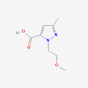1-(2-Methoxyethyl)-3-methyl-1H-pyrazole-5-carboxylic acid