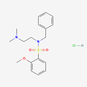 {2-Benzyl-[2-methoxy-benzenesulfonyl)-amino]-ethyl}-dimethylamine hydrochloride