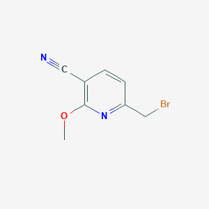6-(Bromomethyl)-2-methoxynicotinonitrile