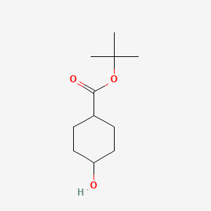 molecular formula C11H20O3 B3161214 tert-Butyl 4-hydroxycyclohexanecarboxylate CAS No. 869193-57-7