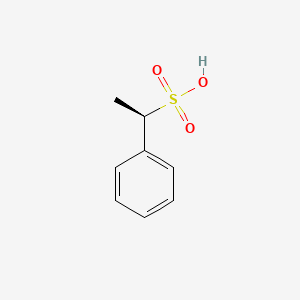 molecular formula C8H10O3S B3161233 (r)-1-Phenylethanesulfonic acid CAS No. 86963-40-8