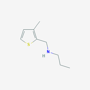 [(3-Methylthiophen-2-yl)methyl](propyl)amine