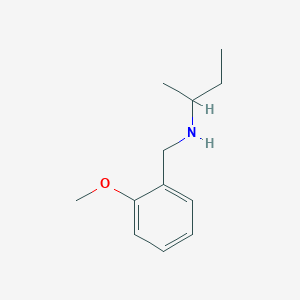 (Butan-2-yl)[(2-methoxyphenyl)methyl]amine