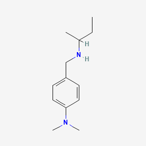 4-{[(Butan-2-yl)amino]methyl}-N,N-dimethylaniline