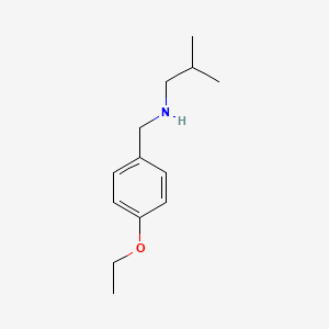 [(4-Ethoxyphenyl)methyl](2-methylpropyl)amine