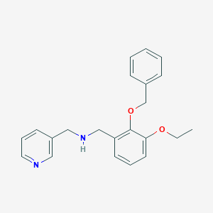 N-[2-(benzyloxy)-3-ethoxybenzyl]-N-(3-pyridinylmethyl)amine