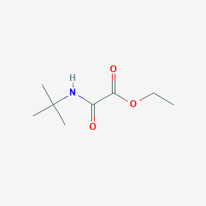 molecular formula C8H15NO3 B3161496 Ethyl (tert-butylamino)(oxo)acetate CAS No. 87034-69-3