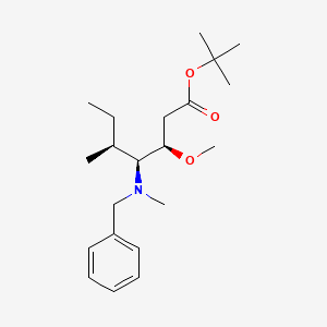 (3R,4S,5S)-tert-butyl 4-(benzyl(methyl)amino)-3-methoxy-5-methylheptanoate