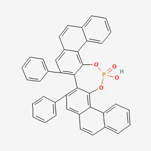 molecular formula C40H25O4P B3161591 (R)-(-)-VAPOL hydrogenphosphate CAS No. 871130-17-5