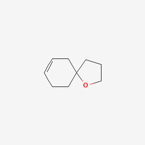 molecular formula C9H14O B3161619 1-Oxa-spiro[4.5]dec-7-ene CAS No. 87151-63-1