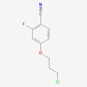 4-(3-Chloropropoxy)-2-fluorobenzonitrile