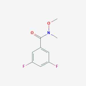 3,5-difluoro-N-methoxy-N-methylbenzamide