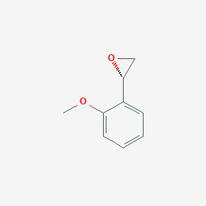 molecular formula C9H10O2 B3162034 (2S)-2-(2-甲氧基苯基)环氧乙烷 CAS No. 874980-60-6