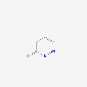 molecular formula C4H4N2O B3162057 Pyridazin-3(4H)-one CAS No. 875215-51-3