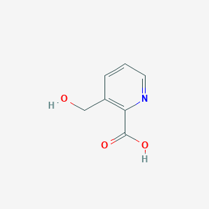 molecular formula C7H7NO3 B3162061 3-(Hydroxymethyl)picolinic acid CAS No. 875256-15-8
