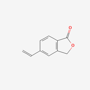 molecular formula C10H8O2 B3162128 5-乙烯基-2-苯并呋喃-1(3H)-酮 CAS No. 876156-35-3