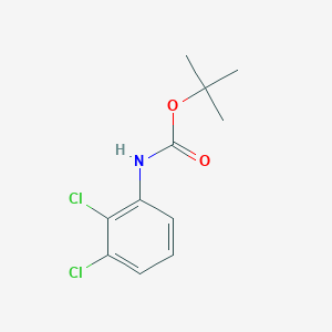 molecular formula C11H13Cl2NO2 B3162160 tert-butyl N-(2,3-dichlorophenyl)carbamate CAS No. 876353-77-4