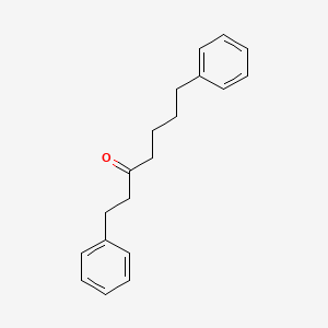 molecular formula C19H22O B3162178 1,7-Diphenylheptan-3-one CAS No. 87657-76-9