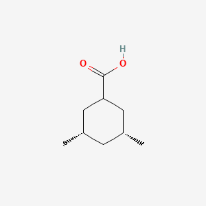 molecular formula C9H16O2 B3162259 cis-3,5-Dimethylcyclohexane-1-carboxylic acid CAS No. 87679-18-3