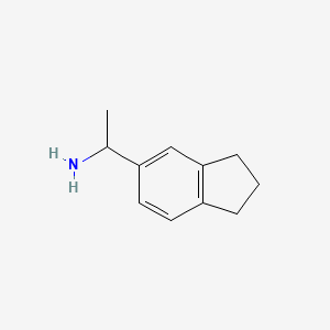 molecular formula C11H15N B3162283 1-茥-5-基乙胺 CAS No. 877-51-0