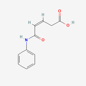 (3Z)-4-(N-phenylcarbamoyl)but-3-enoic acid