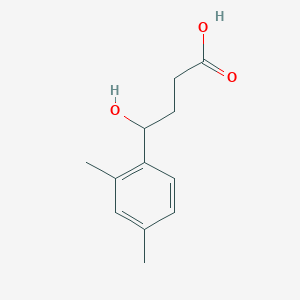 molecular formula C12H16O3 B3162588 4-(2,4-Dimethyl-phenyl)-4-hydroxy-butyric acid CAS No. 879059-50-4