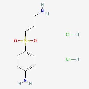p-Aminophenyl-gamma-aminopropyl sulfone dihydrochloride