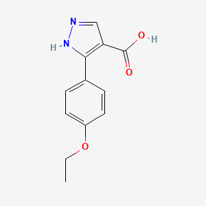 5-(4-ethoxyphenyl)-1H-pyrazole-4-carboxylic acid