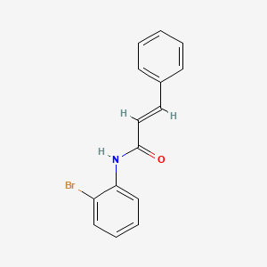 B3162760 N-(2-Bromophenyl)cinnamamide CAS No. 880883-56-7