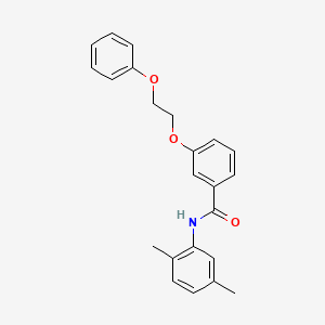 N-(2,5-dimethylphenyl)-3-(2-phenoxyethoxy)benzamide