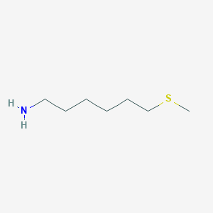 B031628 6-(Methylsulfanyl)hexan-1-amine CAS No. 62580-22-7