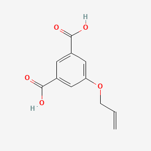 molecular formula C11H10O5 B3162833 1,3-Benzenedicarboxylic acid, 5-(2-propenyloxy)- CAS No. 88194-15-4