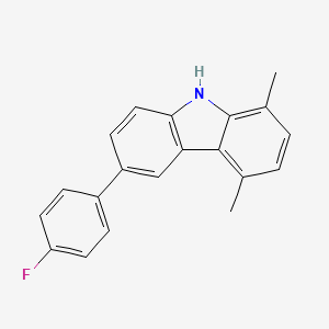 6-(4-fluorophenyl)-1,4-dimethyl-9H-carbazole