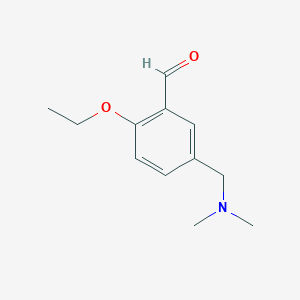 5-[(Dimethylamino)methyl]-2-ethoxybenzaldehyde