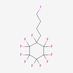 molecular formula C10H8F11I B3163145 (4-Iodobutyl)perfluorocyclohexane CAS No. 883529-13-3