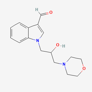 1-(2-Hydroxy-3-morpholin-4-yl-propyl)-1H-indole-3-carbaldehyde
