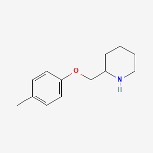 2-[(4-Methylphenoxy)methyl]piperidine