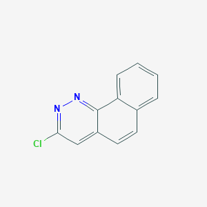 molecular formula C12H7ClN2 B3163473 3-Chlorobenzo[H]cinnoline CAS No. 88385-07-3