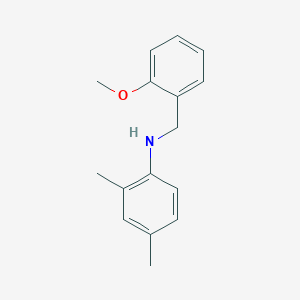 molecular formula C16H19NO B3163906 N-(2-Methoxybenzyl)-2,4-dimethylaniline CAS No. 886792-13-8