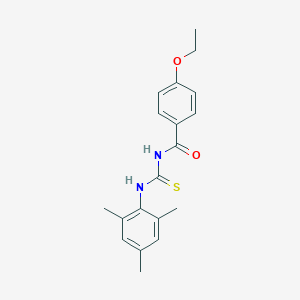 4-ethoxy-N-[(2,4,6-trimethylphenyl)carbamothioyl]benzamide