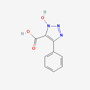 molecular formula C9H7N3O3 B3163985 1-Hydroxy-4-phenyl-1H-1,2,3-triazole-5-carboxylic acid CAS No. 887405-55-2
