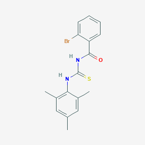 2-bromo-N-[(2,4,6-trimethylphenyl)carbamothioyl]benzamide