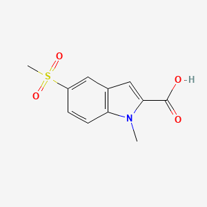 1-Methyl-5-(methylsulfonyl)-1H-indole-2-carboxylic acid