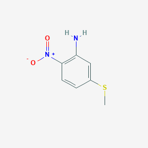 B031640 5-(Methylsulfanyl)-2-nitroaniline CAS No. 31431-10-4