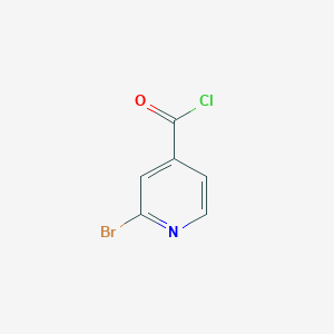 molecular formula C6H3BrClNO B3164039 2-Bromoisonicotinoyl chloride CAS No. 887578-70-3